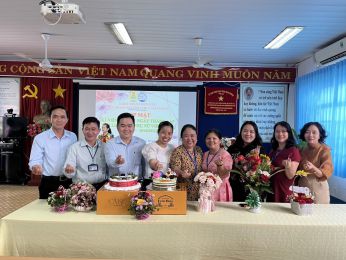 Hoạt động kỉ niệm Ngày Phụ nữ Việt Nam 20-10 năm học 2022 - 2023 trường THCS Mỹ Phước