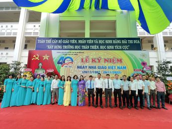 Kỷ niệm 40 năm Ngày nhà giáo Việt Nam (20/11/1982-20/11/2022)