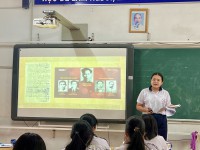 Học sinh Trường THCS Mỹ Phước tìm hiểu lịch sử ra đời Đảng cộng sản Việt Nam thông qua giờ học môn Lịch sử