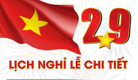 Thông báo nghỉ Lễ Quốc khánh