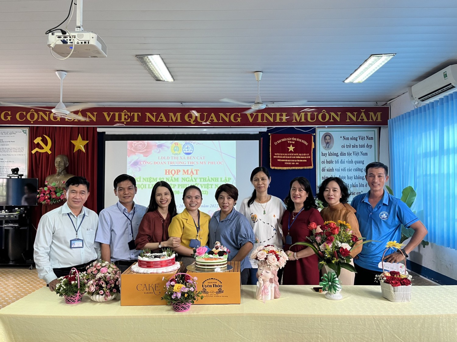 Trường THCS Mỹ Phước tổ chức hoạt động kỷ niệm Ngày Phụ nữ Việt Nam 20 10 năm học 2022 2023 (6)
