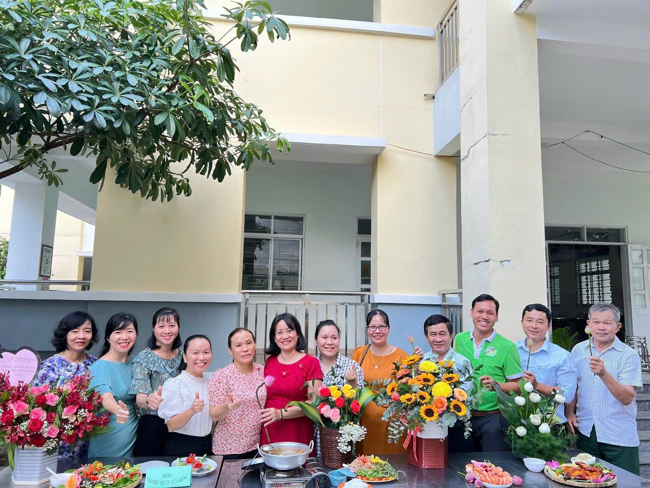 Hội thi Nấu ăn mừng ngày Phụ nữ Việt Nam 20 10 (1)