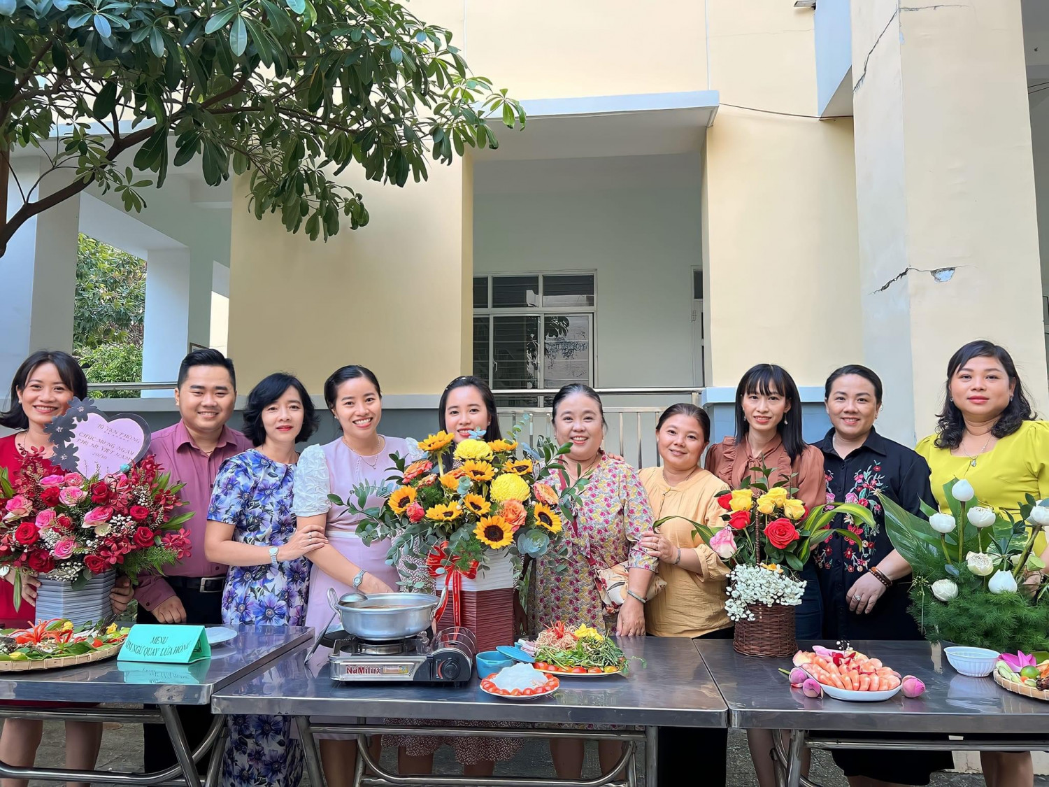 Hội thi Nấu ăn mừng ngày Phụ nữ Việt Nam 20 10 (9)