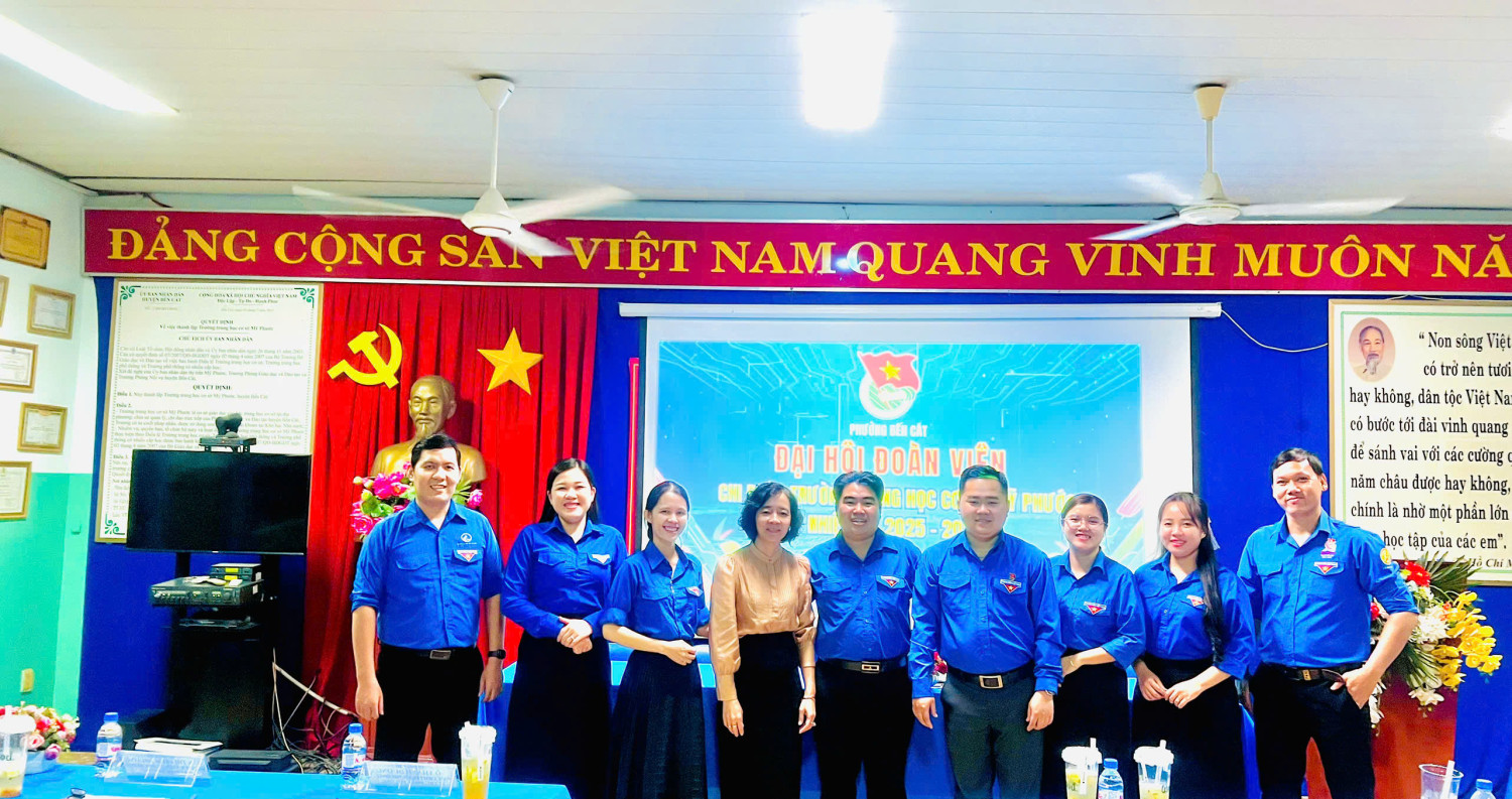 Đại hội Chi đoàn Trường THCS Mỹ Phước, Nhiệm kỳ 2025 – 2026