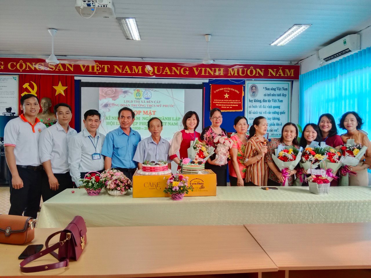 Trường THCS Mỹ Phước tổ chức hoạt động kỷ niệm Ngày Phụ nữ Việt Nam 20 10 năm học 2022 2023 (4)